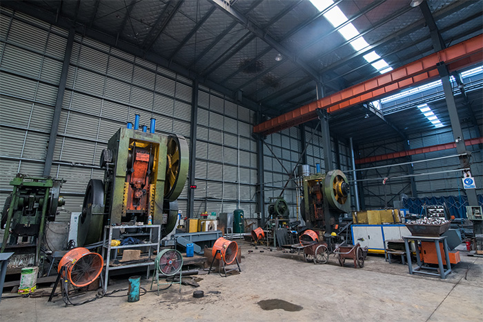 吐鲁番网架配件-锥头加工车间